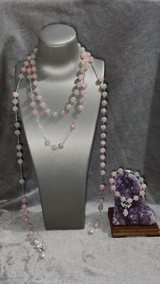 Vintage Stil Nana Glasperlen Halskette Magnetschnalle und Armband Set