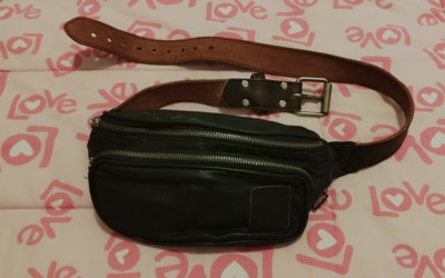 Belstaff 1930s New York Postman's-Postino-Bag-Tasche-Gürteltasche-Rare-LMT EDITION-