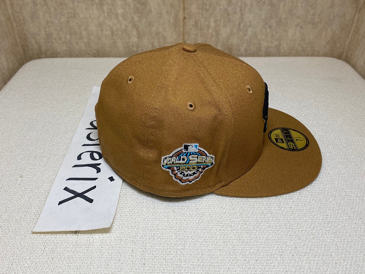 Arizona Diamondbacks Carhartt Tan Teal UV 2001 World Series NOT