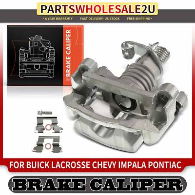 Rear Brake Calipers With Bracket For GM Vehicles Cciyu Rear Brake Calipers With Brackets - Compatible With Buick, Chevy, Oldsmobile & Pontiac Models Car Brake Parts
