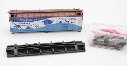 2 carrozze frigo scala HO 1 armatura T.R.A.X 12361 e 1 Gerber's G.S.V.X 1001 C8 - Foto 3 di 5