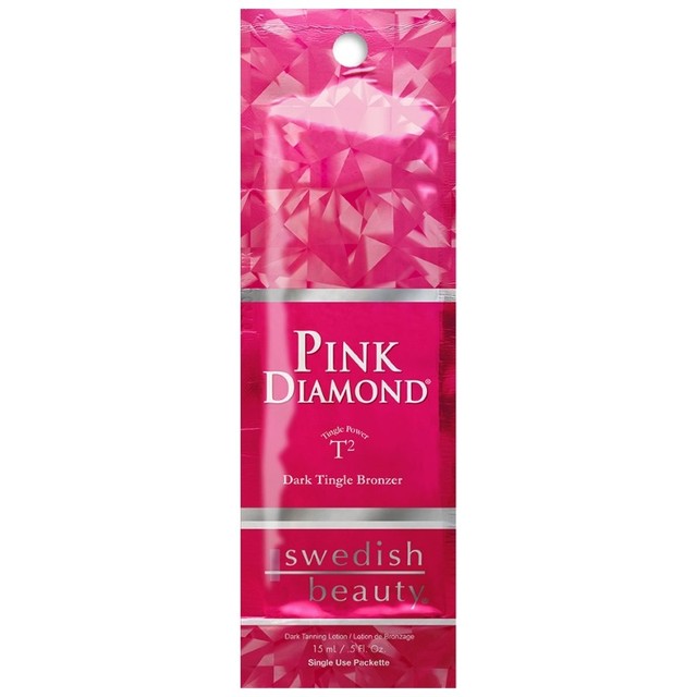 Swedish Beauty Pink Diamond Tingle Bronzer Sunbed TANNING Lotion Cream