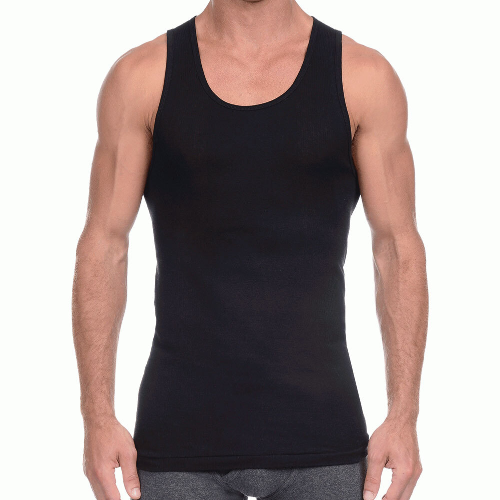 2xist Essential Tank Top 3-Pack 20336 Black | eBay
