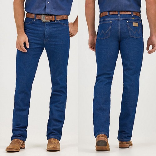 Wrangler Cowboy Cut Slim Fit Jeans 936PWD Prewashed Indigo Size Mens 36X32