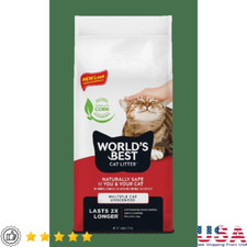 Multiple Cat Clumping Litter Flushable 99 Dust Free Natural Odor Control 28lb US