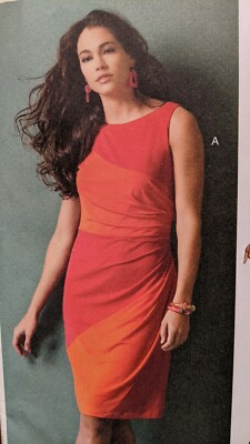 Sew a Form Fitting dress w/side pleats Butterick B5887 Pattern Size 14-22 Uncut | eBay Sew a Form Fitting dress w/side pleats Butterick B5887 Pattern Size 14-22 Uncut | eBay
