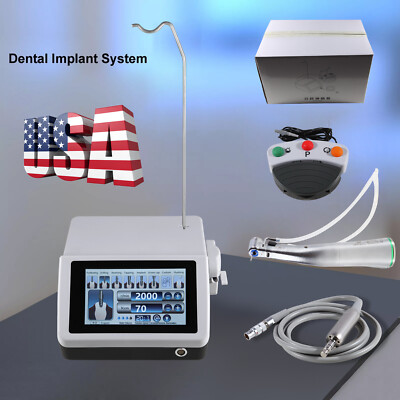 US Dental Implant System Surgical Brushless Motor 20:1 Contra Angle Handpiece st
