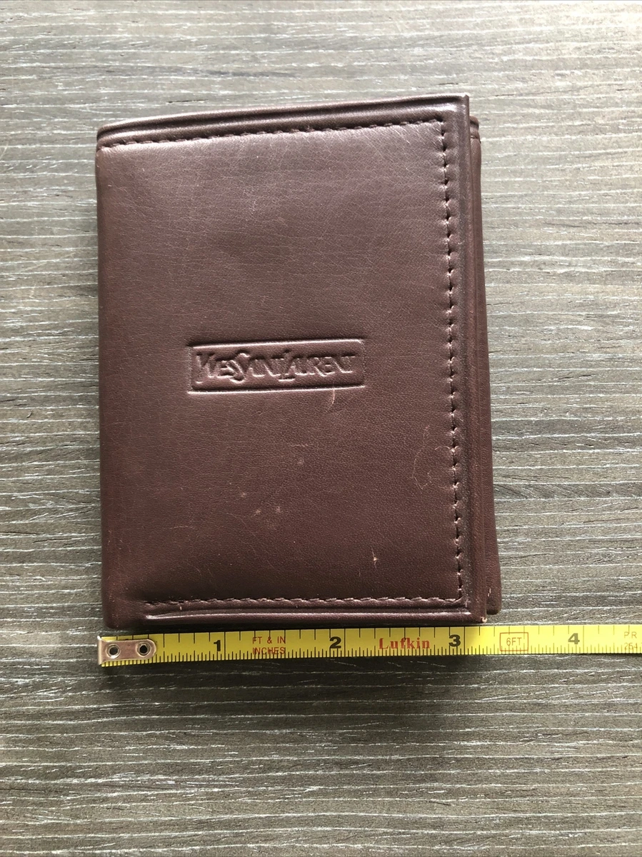 Saint Laurent Logo Card Holder - Brown for Men