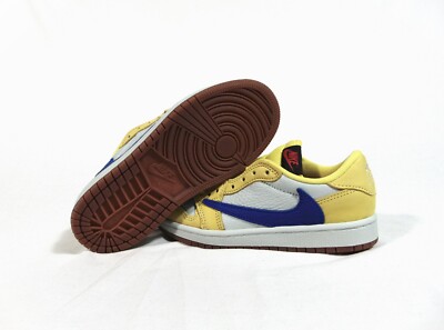 ナイキ　トラヴィススコット　NIKE TRAVIS SCOTT ベビー　キッズ Toddlers' Jordan 1 Low x Travis Scott 'Reverse Olive