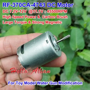 2PCS Mini DC Motor DC 3V 3.7V 5V 2000RPM-33000RPM High Speed For Hobby Toy Model
