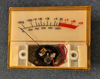 NEW! Studer A810 VU METER  - Reel To Reel parts