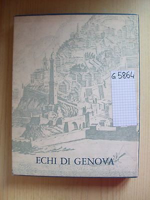 CARLO BO - ECHI DI GENOVA - EDIZIONI RAI RADIOTELEVISIONE ITALIANA - 1966