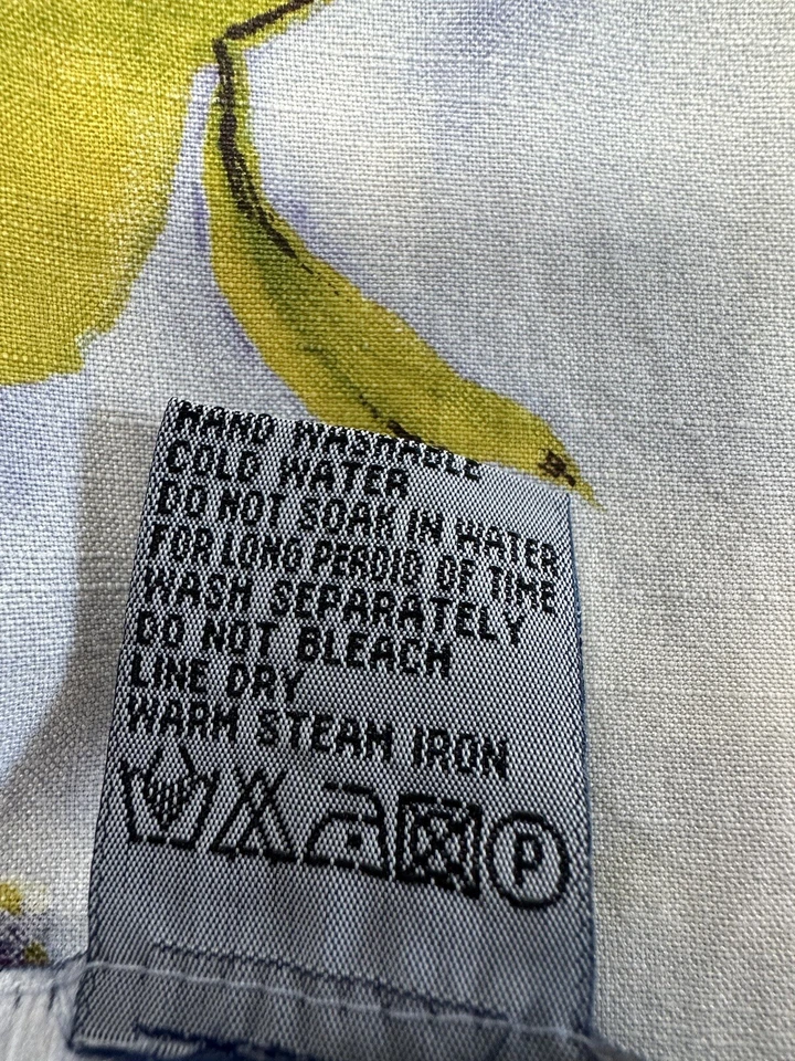 Carol Anderson SZ 8 Criss Cross Straps Maxi Soft Floral 72% Silk/28% Linen Blend - Image 4 of 4