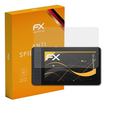 atFoliX 2x Displayfolie für Gaomon PD1161 Schutzfolie matt&stoßfest Folie
