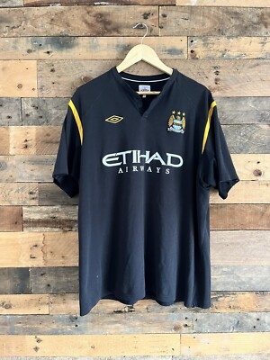 MANCHESTER MAN CITY AWAY 2009/10 FOOTBALL SHIRT SIZE 50 XXXL 3XL