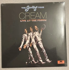 Goodbye Tour - Live 1968 - Cream - 2 Blue Vinyl LP