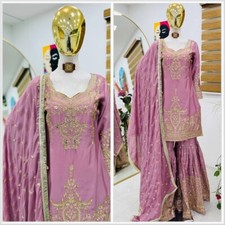 Pakistani Dress Indian Salwar Kameez Ready To Wear Suits Wedding Party 3 Piece L