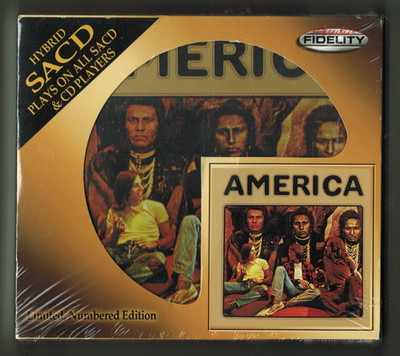 America (S/T)  Audio Fidelity Hybrid Stereo SACD / CD Brand New, Factory Sealed