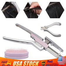 6D Hair Extensions Machine Kit 2nd Generation Traceless Hair Extensions Tool
