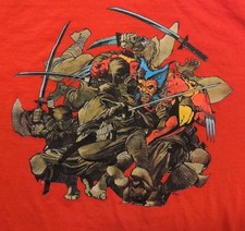 Wolverine Shirt Marvel Comics X-Men Frank Miller Large Mini Series 1982