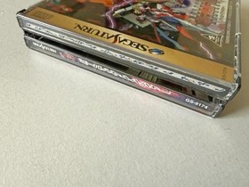Sega Saturn Burning Ranger With Obi Postcard Cd