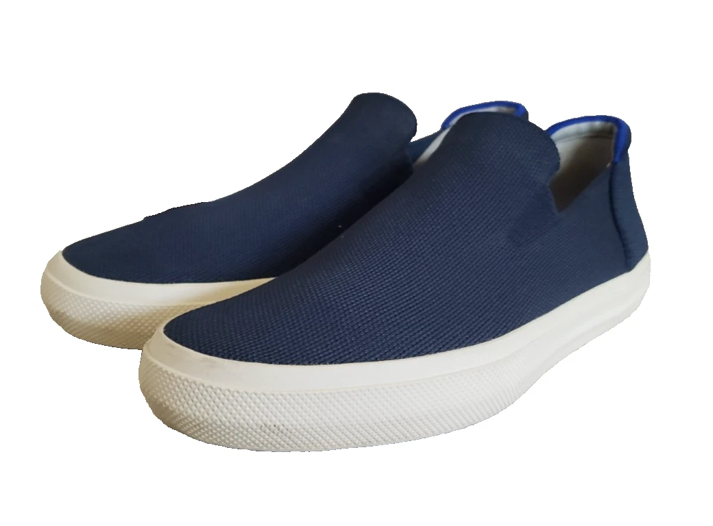 Rothy's The Original Women's Sz 10 Sneaker Running Flat Loafer Blue Casual Shoes