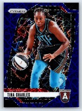 2024 Panini Prizm WNBA #36 Tina Charles Blue Velocity Prizms