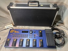 Boss GT-5 Guitar Multi Effects Processor Pedal Board With Hard Case 