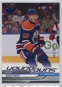 2024-25 Upper Deck Series 2 Young Guns Deluxe /250 Noah Philp #495 Rookie RC