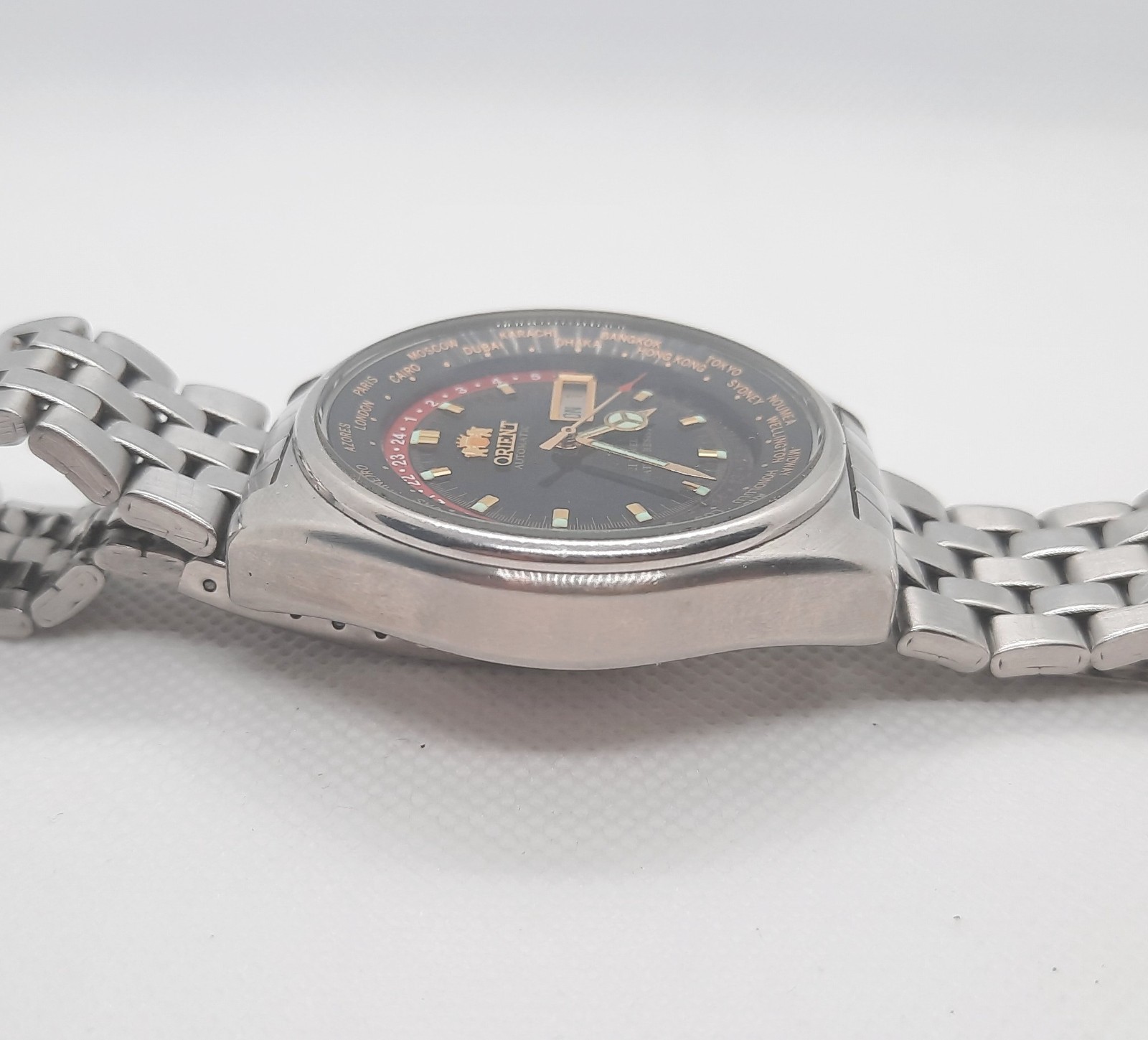 ORIENT Cities World Time 5 Bar Automatic Vintage … - image 7