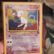 Pokémon TCG Mew 09/53 Wotc Promo Holo Basic 50 HP Wizards of the Coast
