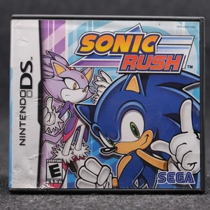 Sonic Rush (DS) CIB W/Insert - Authentic Acceptable Condition