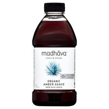 Organic 100 Blue Amber Agave Sweetener Sugar Substitute, Shelf-Stable