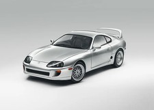 118 Toyota Supra A80 Wbbs Wheels -- Silver -- Whelart 118 Toyota Supra A80 Wbbs Wheels -- Silver -- Whelart
