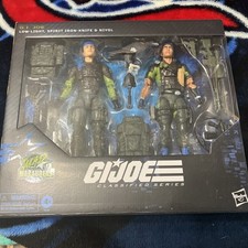 Hasbro G.I. Joe Classified Series 128 Low-Light Spirit Iron-Knife and Niyol
