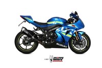 Endrohr Mivv Delta Race Kohlenstoff Suzuki 1000 2017 2018
