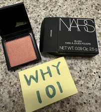 NARS FACE BLUSH in ORGASM Peachy Pink  .09oz/2.5g TRAVEL SZ ; SEAL BOX NEW