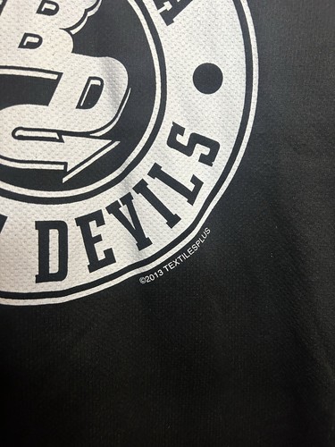 Camiseta deportiva de hockey negra para hombre Virginia Blue Devils K1 mediana - Imagen 5 de 6