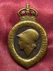 WW1 Volunteer Training Corps VTC Central Association Enamel Lapel badge