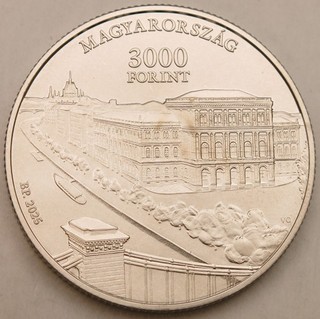 HUNGARY 3000 Forint 2025 Hungarian Academy of Sciences Anniv. UNC 1245