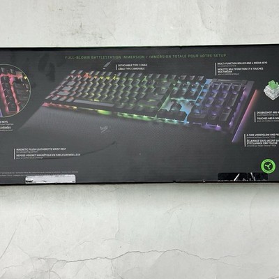 Razer BlackWidow V4 75% Mechanical Gaming Keyboard - Black, US