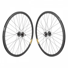 700c Velocity Deep-V Wheel Set with Sealed Hub, Black Finish, Fixed Gear