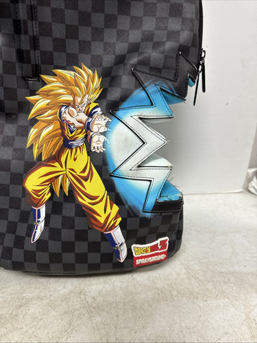 SPRAYGROUND DRAGON BALL Z DBZ SHARK BITE KAMEHAMEHA BACKPACK DLVX Used - Picture 6 of 14
