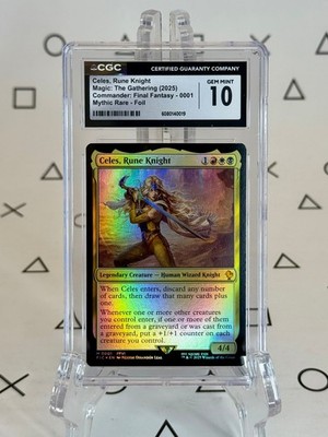 celes card mtg Celes, Rune Knight [1] [FINAL FANTASY: Commander] [Foil]  Face to Face Games then draw that many cards plus one Celes, Rune Knight - Custom