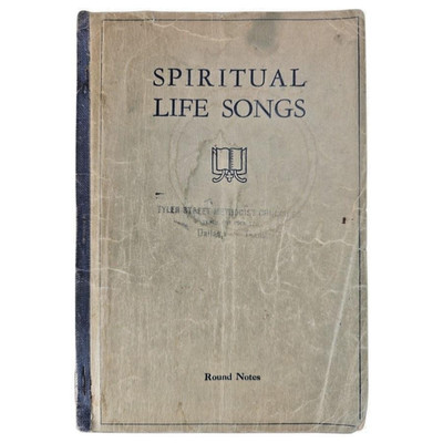 Spiritual Life Songs Round Notes Christian Hymnal Piano Music Songbook Vintage