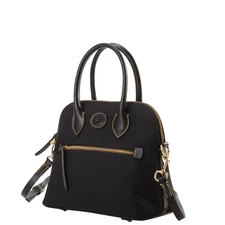 Dooney & Bourke Nylon Domed Satchel | Black Black