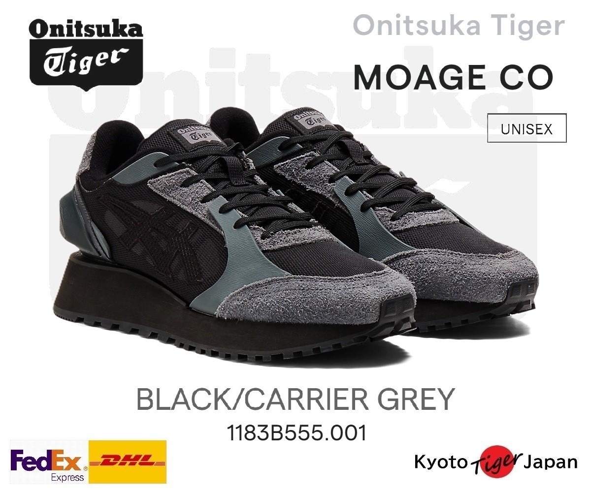 人気　オニツカタイガー　MOAGE CO BLACK CARRIER GREY MOAGE CO - Onitsuka Tiger | Onitsuka Tiger ONLINE STORE