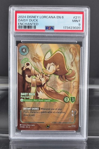 Daisy Duck - Pirate Captain graded PSA 9 for sale on eBay