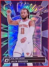 2024-25 Panini Donruss Optic - My House Jalen Brunson #12 Purple Prizm