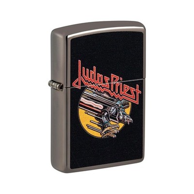 Zippo Benzin-Feuerzeug Black Ice Judas Priest Screaming for 60007801, unbefüllt